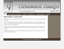 Tablet Screenshot of grabadosjuanjo.com